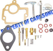 International Harvester up draft model H & HV and 4 series gasket kit Click to enlarge