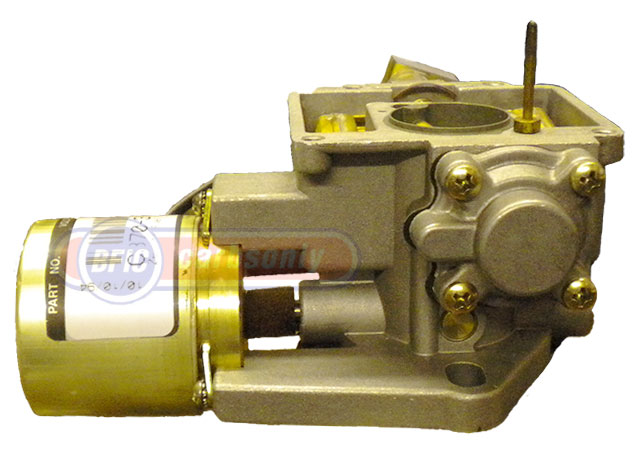 Throttle solenoid with body