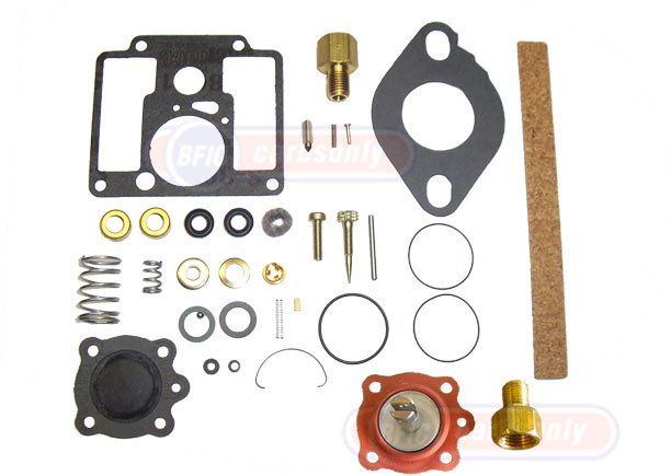 Carburetor Kit fits Tennant Sweeper Zenith 14043 14111 14156 14163 Ford 