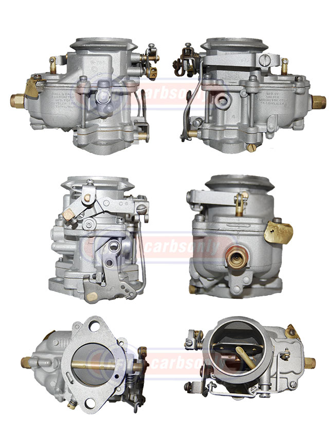 Carter carburetor model BBS industrial application