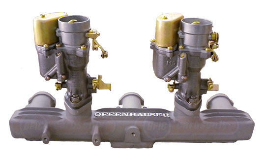 Dual Carter W1 Carburetors set 