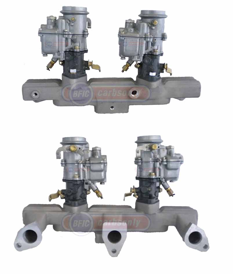 Dual Zenith carburetor set up model 228 for Dodge or Plymouth 1939-1956