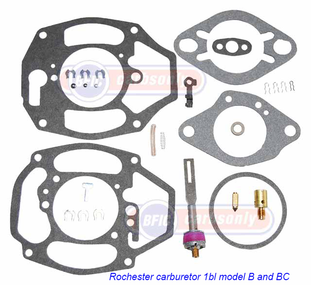 Rochester carburetor kit model B and BC 1bl