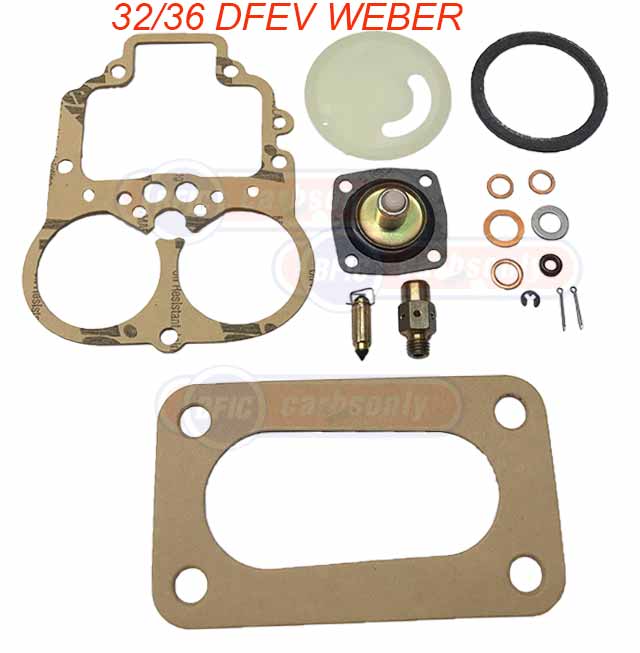 Weber Carburetor kit 32/36 DFEV and and electric choke 