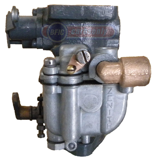 Zenith Carburetor model TU4C Left side