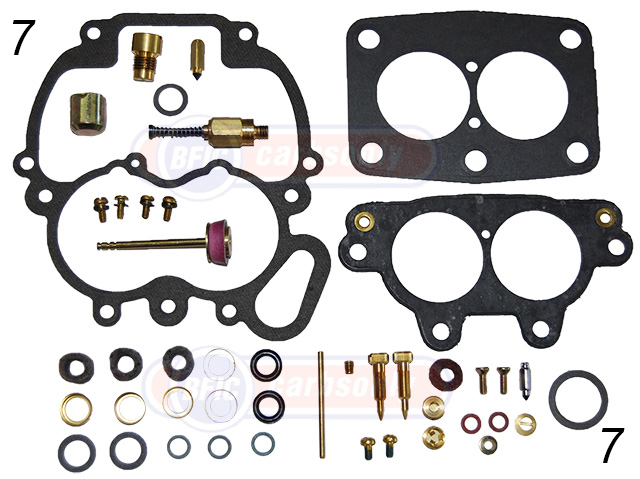 Zenith carburetor kit model 28 ADA