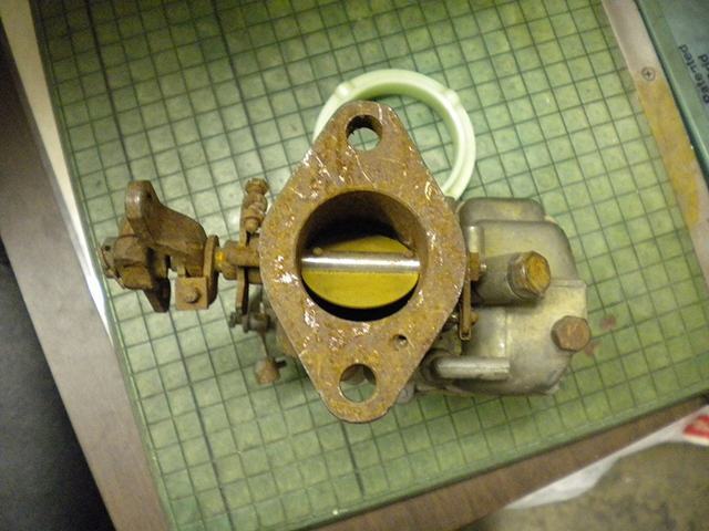 Zenith carburetor base side 